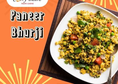 Curry Bistro Paneer Bhurji